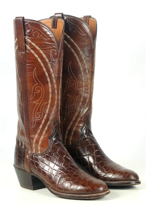 7B,Authentic Vintage 1960,SPIRIT BY LUCCHESE ALEXIS RIDING BOOT 8. . Lucchese womens cowboy boots